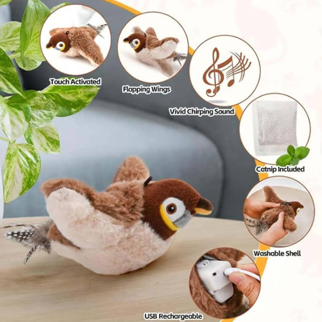 ActiBird® - Interactive Activity Toy for Healthy & Happy Cats